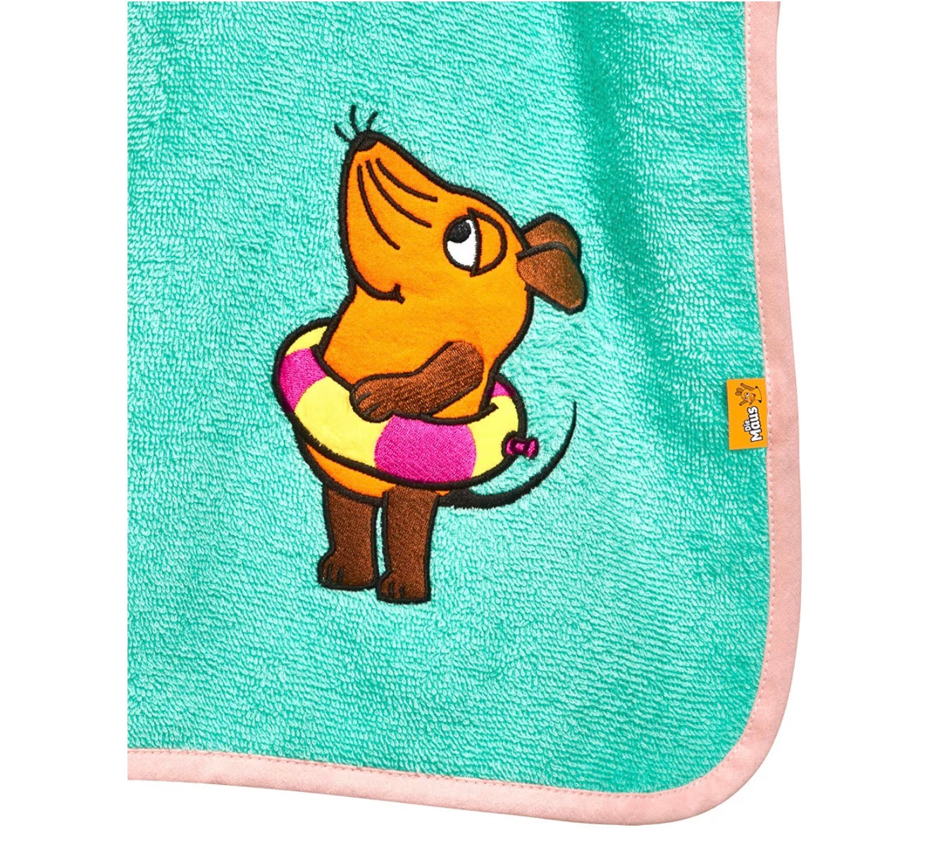 Bade-Poncho für Kinder "Die Maus" Schwimmring