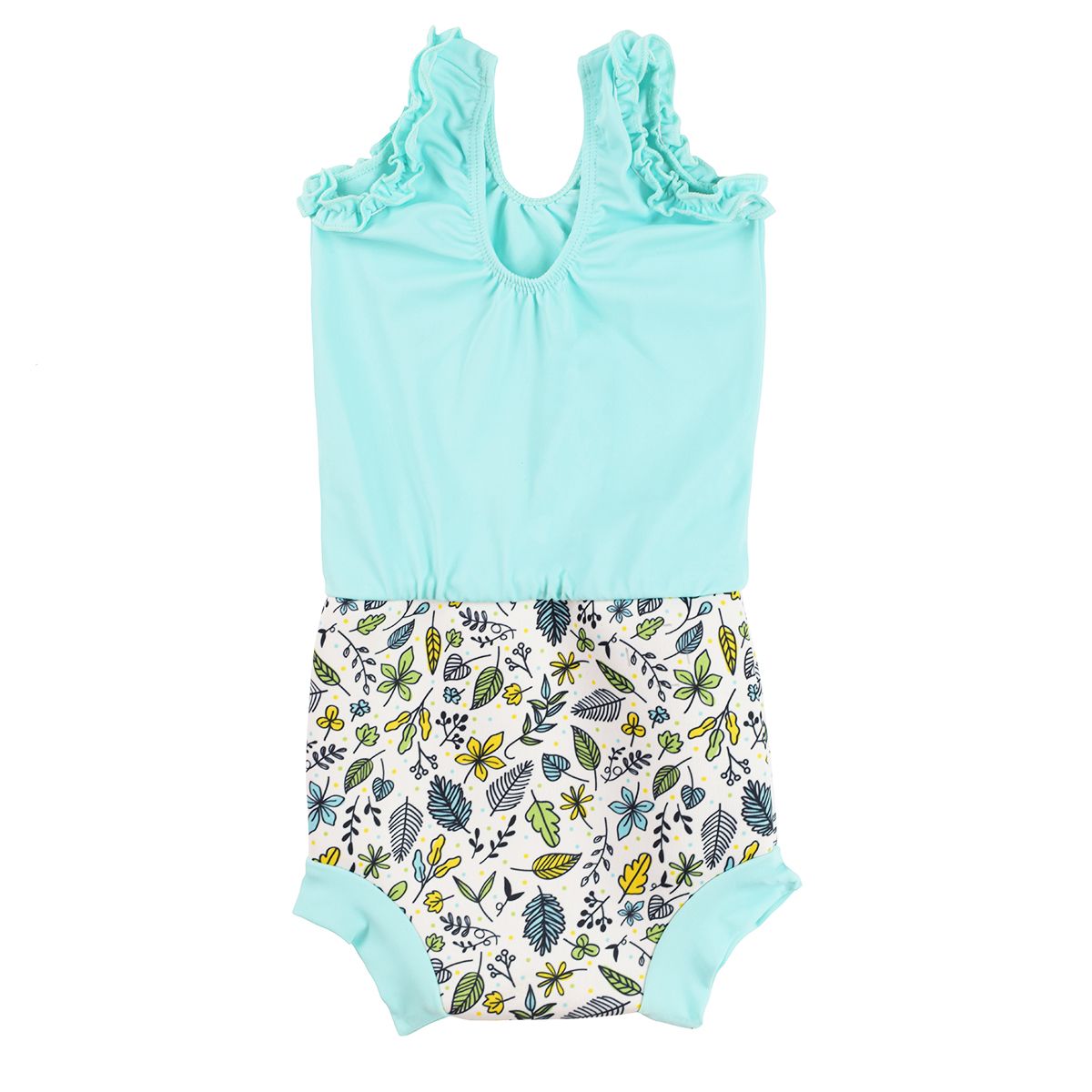 Badeanzug "Fallen Leaves" mit integrierter Schwimmwindel