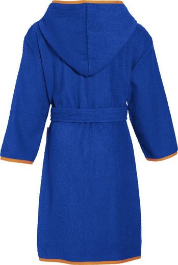 Bademantel für Kinder Die Maus marine back