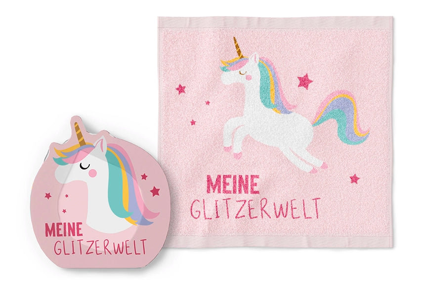 Magisches Handtuch für Kinder La Vida Einhorn
