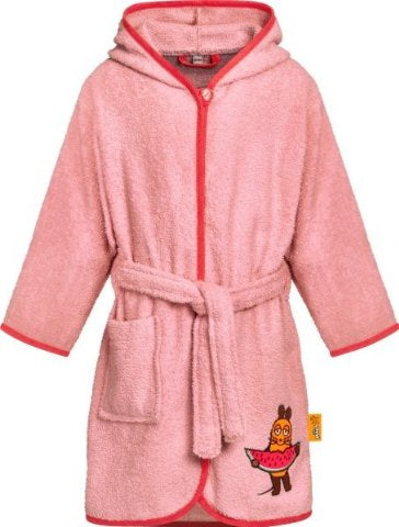 Fleece-Bademantel für Baby und Kind "Die Maus- Melone"