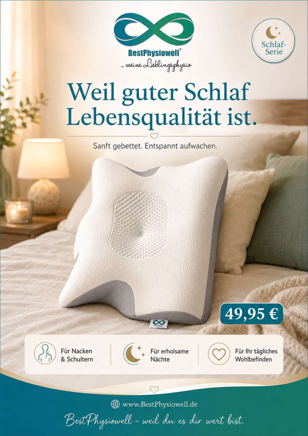 BestPhysiowell® Nackenkissen