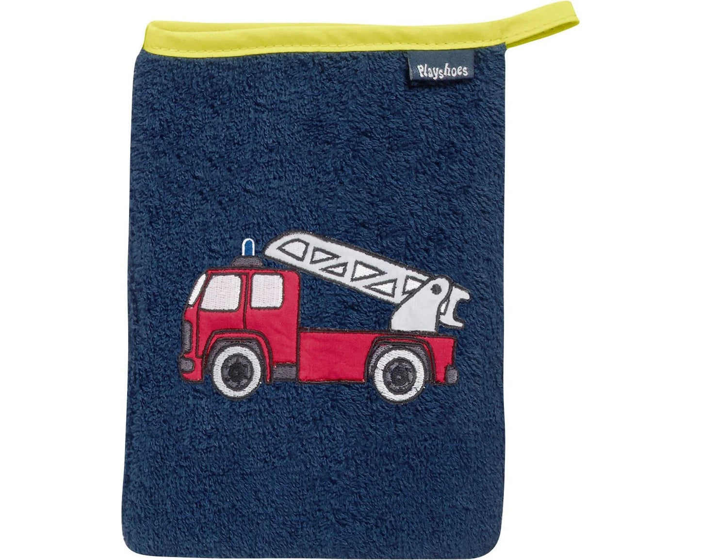 Playshoes Frottee Waschhandschuh Feuerwehr