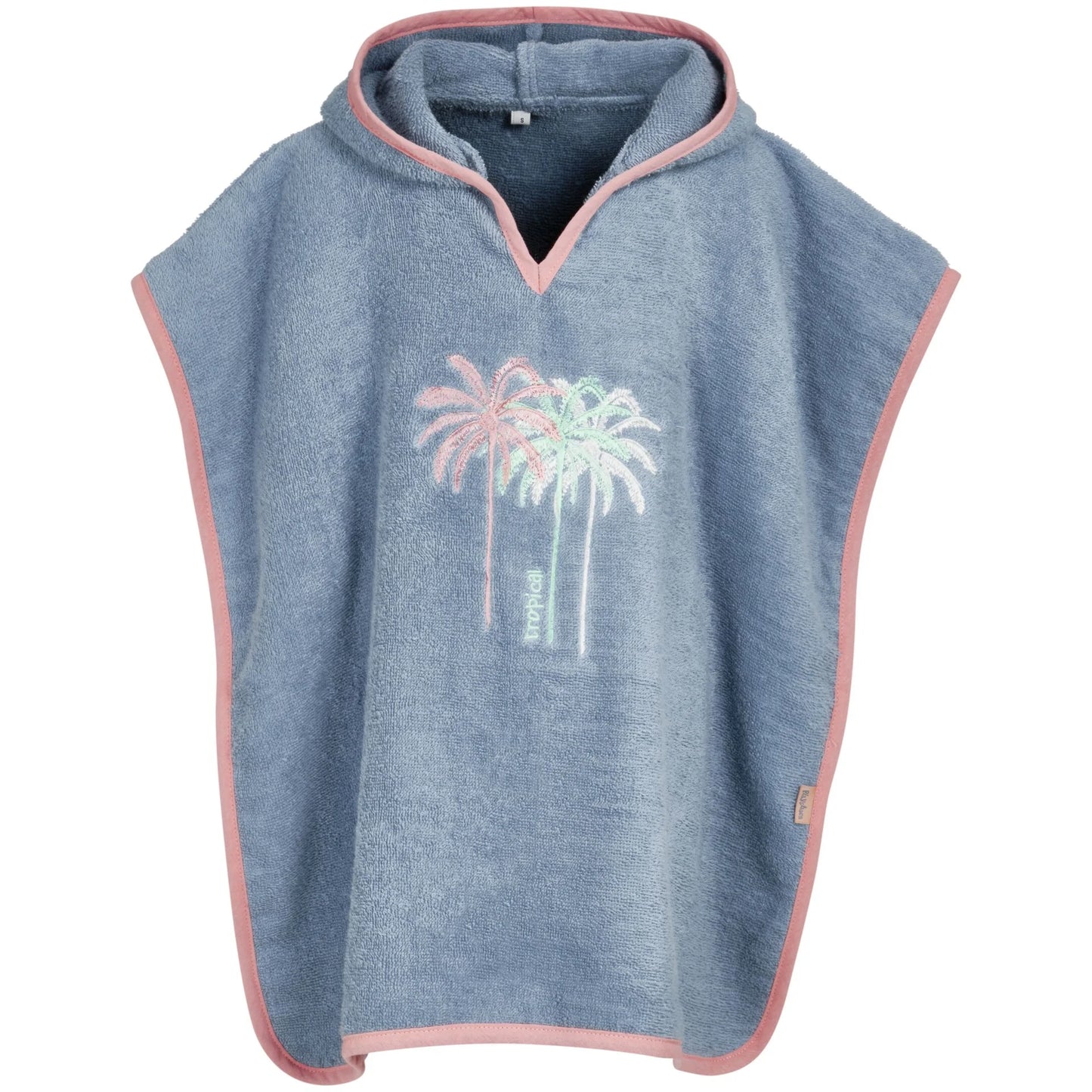 Playshoes Frottee Poncho Palmen für Kinder