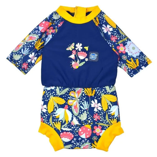UV Schwimmanzug für Babys "Garden Delight" aus Neopren