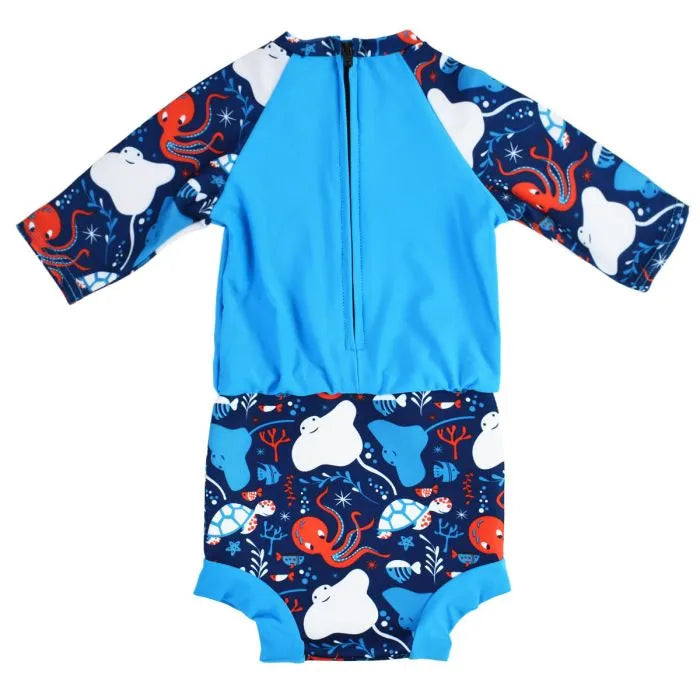 UV Schwimmanzug für Babys "Under the Sea" mit integrierter Schwimmwindel