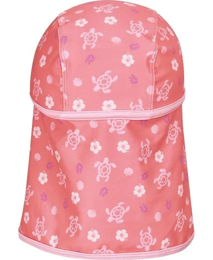 UV Schutz Mütze Hawaii Playshoes Kinder von hinten