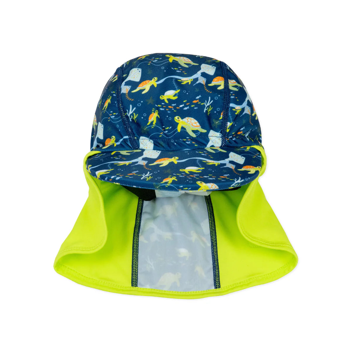 UV Sonnenhut mit Nackenschutz für Baby und Kind "Turtle Tide"