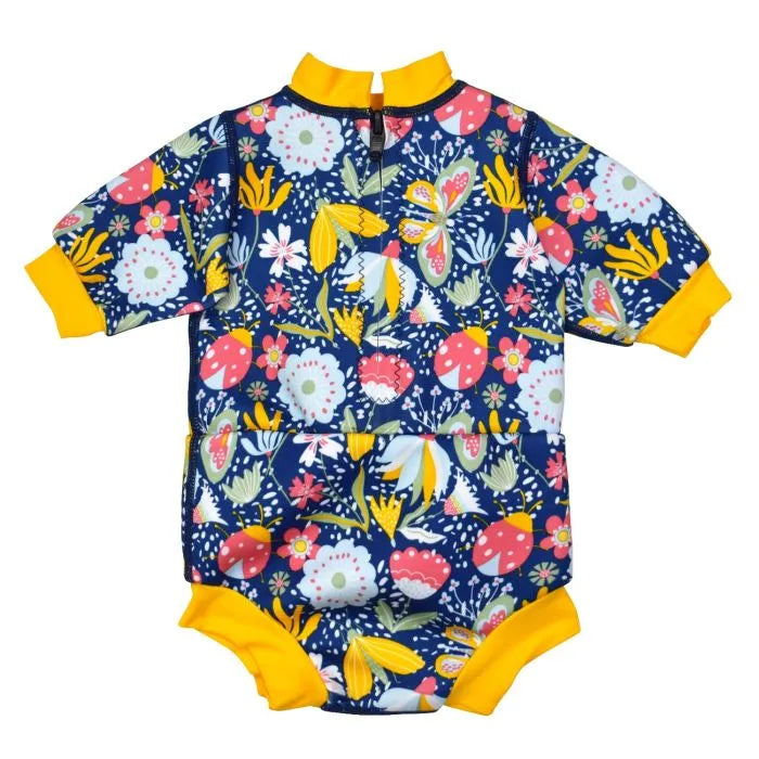 Wetsuit "Garden Delight" mit Reißverschluss und integrierter Schwinnwindel