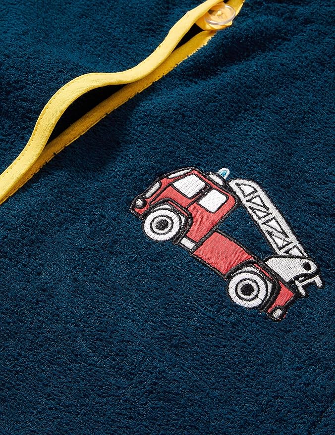 Bademantel für Baby und Kind "Feuerwehr"