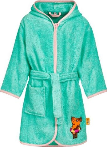 Fleece-Bademantel für Baby und Kind "Die Maus- Schwimmring"