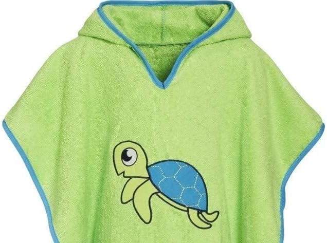 Bade-Poncho für Kinder "Schildkröte"