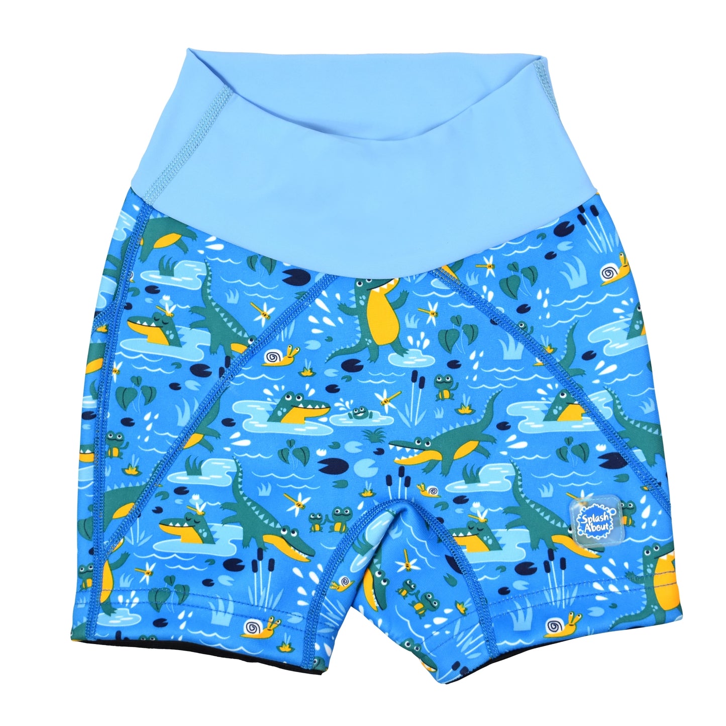 Badehose für Kinder im Design "Crocodile Swamp"