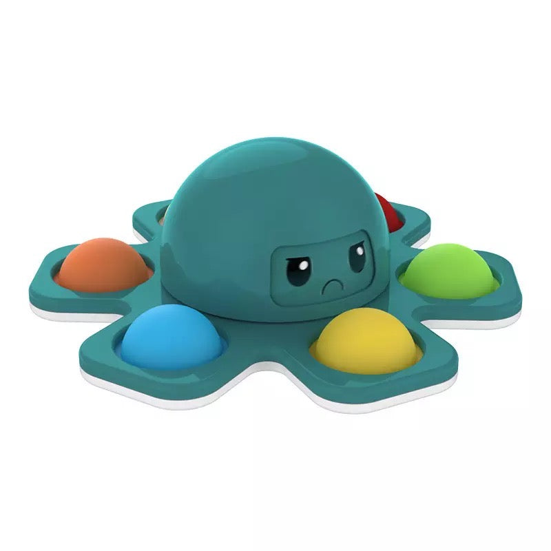 Sensorik Fidget Oktopus Spielzeug in petrol
