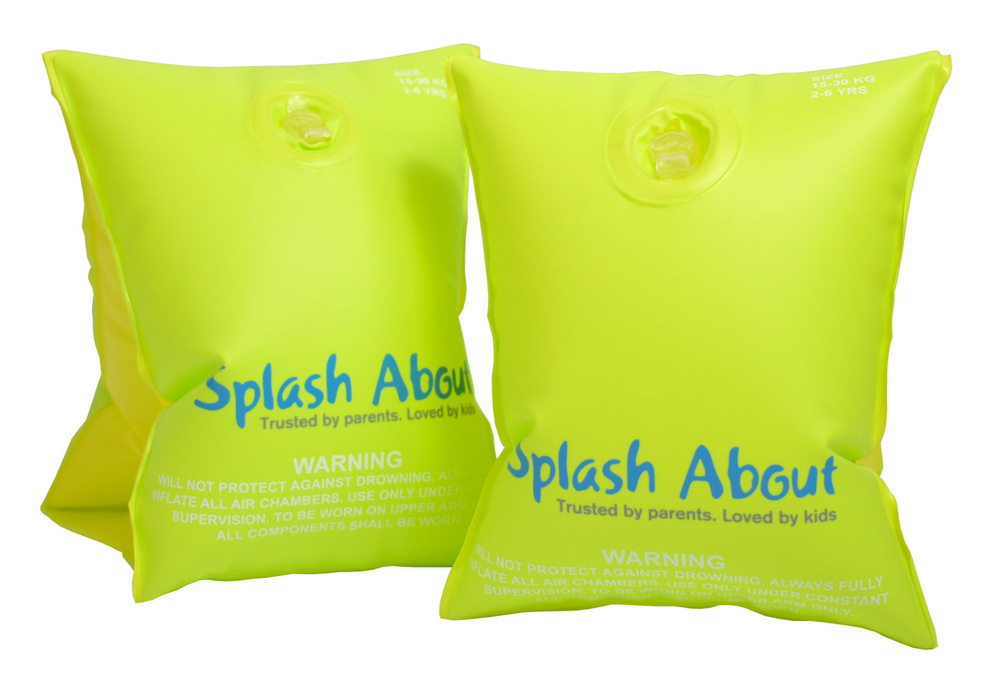 Schwimmflügel für Kinder in grün von SplashAbout