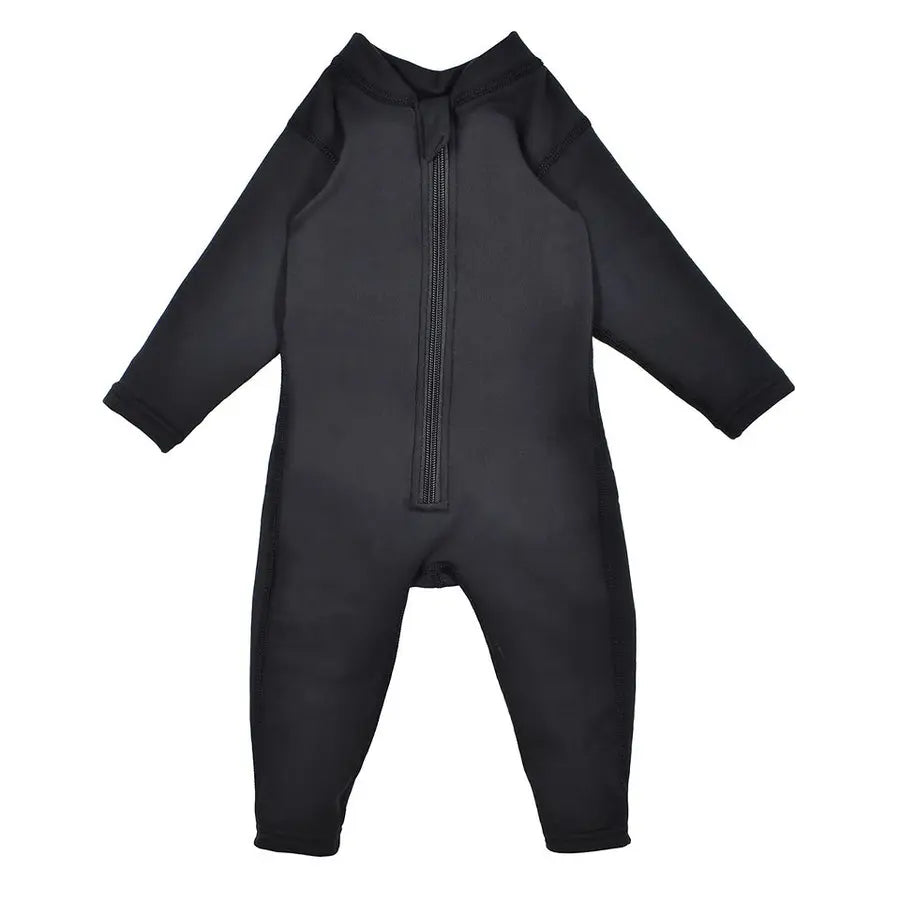 Einfaches An- und Ausziehen des neoprenanzugs für Babys und Kleinkinder dank Reißverschluss