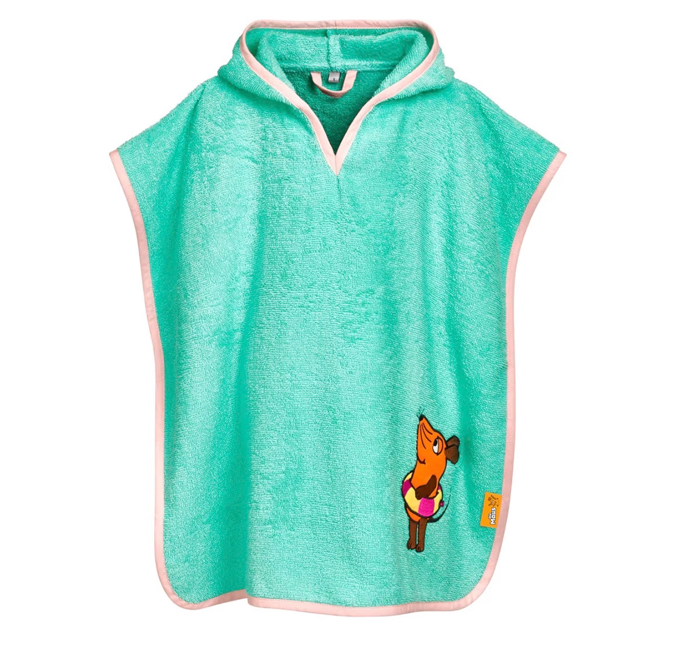 Bade-Poncho für Kinder "Die Maus" Schwimmring
