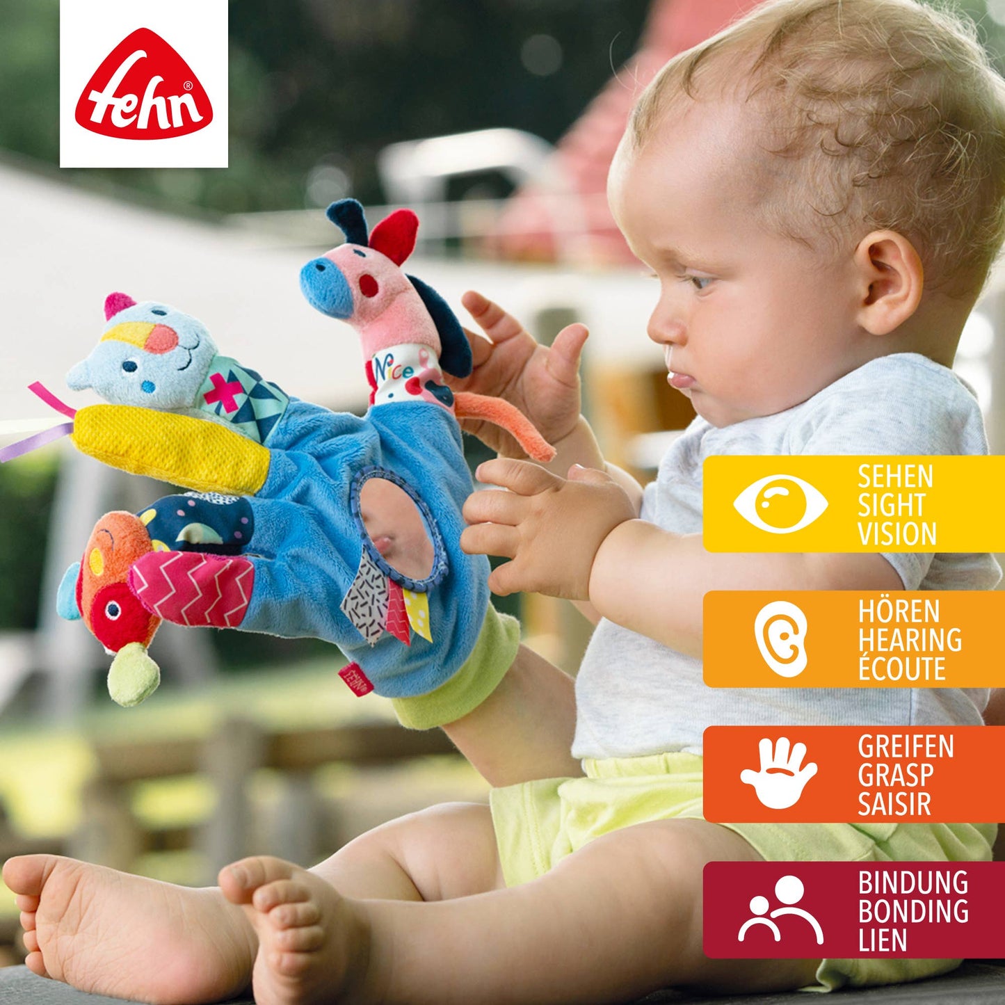 Spielhandschuh Color Friends - Fingerpuppen-Handschuh