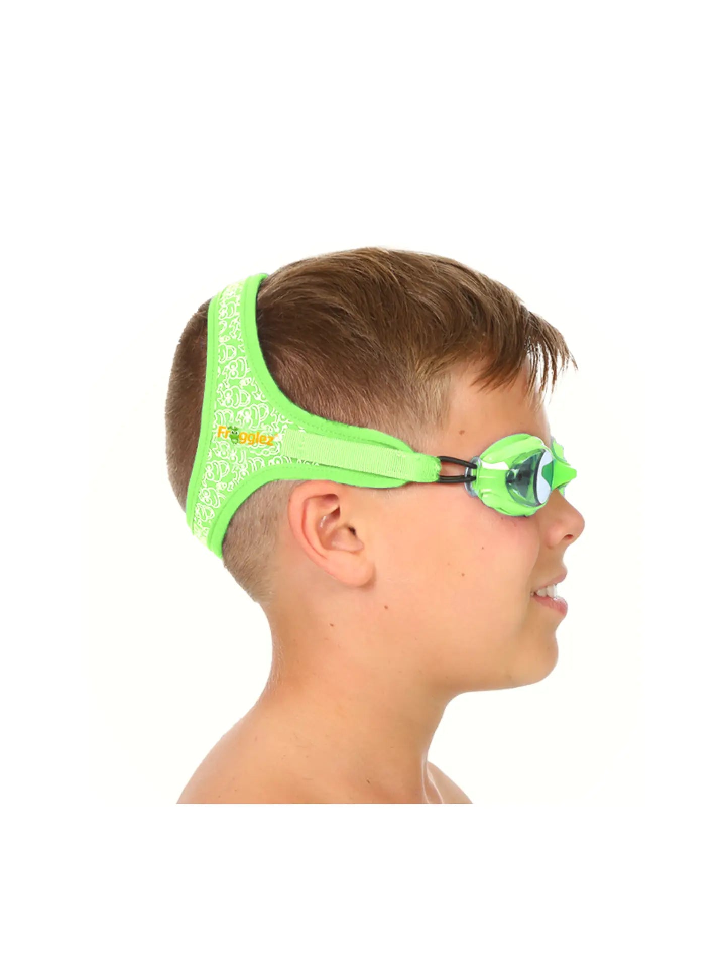 Schwimmbrille für Kinder Green Frogs