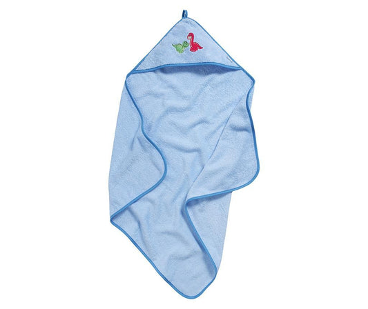 Kapuzenbadetuch Dinosaurier - Bade-Poncho aus Frottee