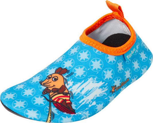 Playshoes Kinder Barfuss Schuh Die Maus blau