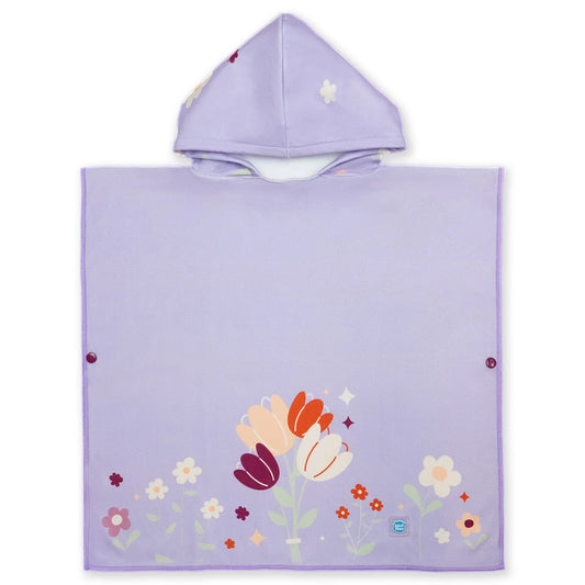 Bade-Poncho "Lilac Spring"