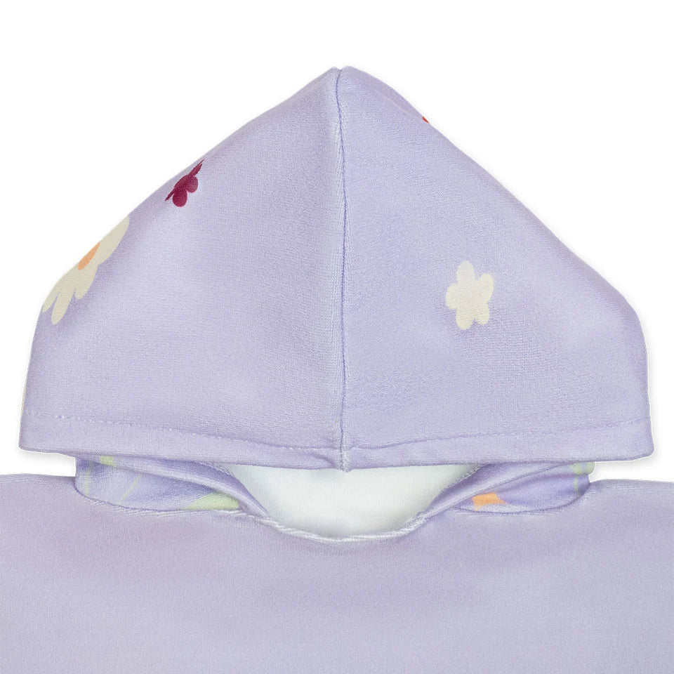 Bade-Poncho "Lilac Spring"