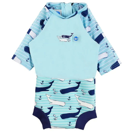 UV Schwimmanzug "Vintage Moby" für Babys aus Neopren