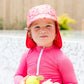 UV Sonnenhut mit Nackenschutz für Baby und Kind "Strawberry Field"