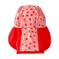 UV Sonnenhut mit Nackenschutz für Baby und Kind "Strawberry Field"