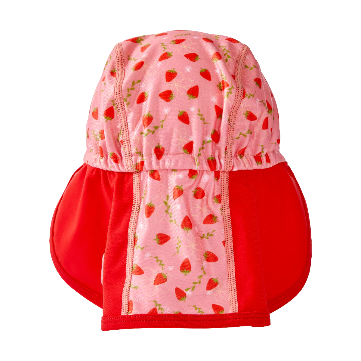 UV Sonnenhut mit Nackenschutz für Baby und Kind "Strawberry Field"