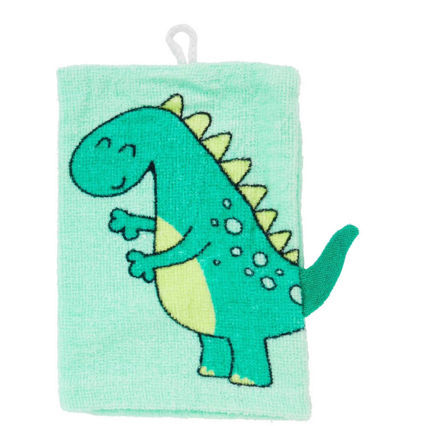 Waschhandschuh für Babys und Kinder "Dinosaurier"