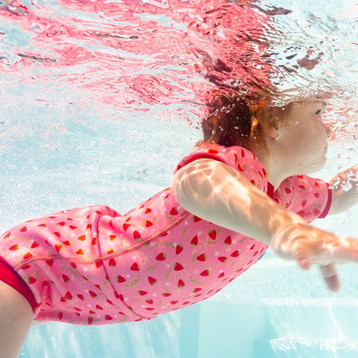 Neopren-Wetsuit "Strawberry Field" mit Sonnenschutzfaktor 50+