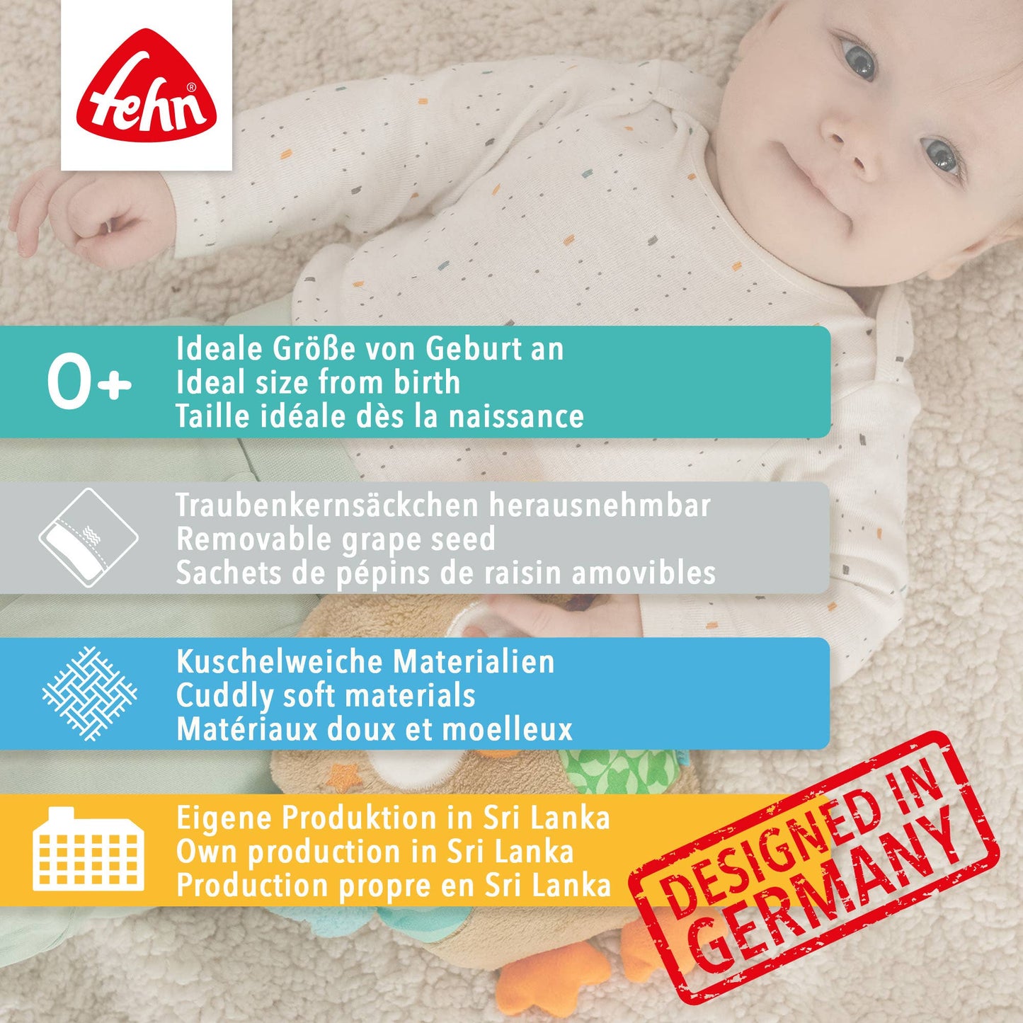 Wärmetier Schaf  - mit entnehmbarem Wärmesäckchen