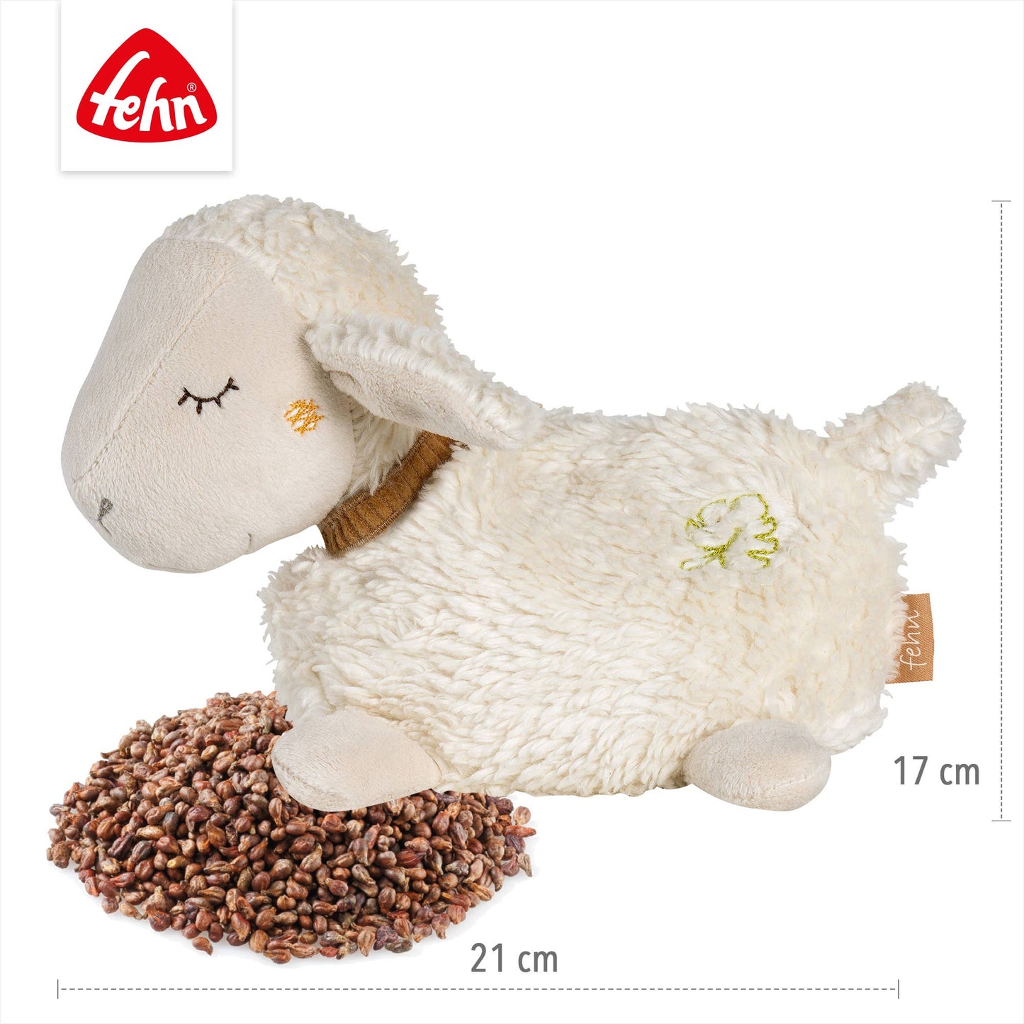 Wärmetier Schaf  - mit entnehmbarem Wärmesäckchen