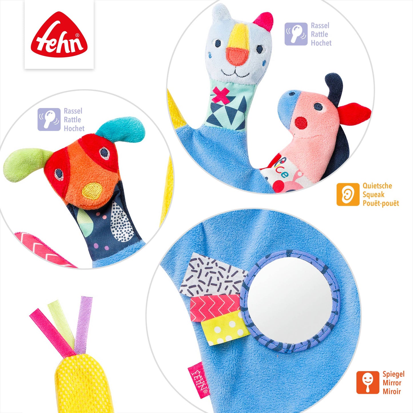 Spielhandschuh Color Friends - Fingerpuppen-Handschuh