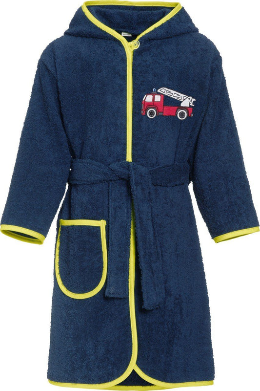 Bademantel für Baby und Kind "Feuerwehr"