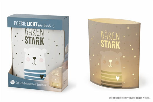 Poesielicht mit LED- Beleuchtung "Bärenstark" La Vida