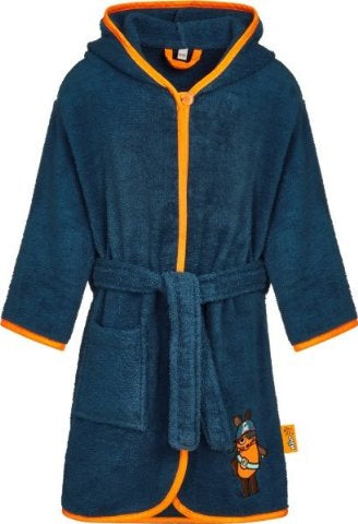 Fleece-Bademantel für Baby und Kind "Die Maus- Pirat"