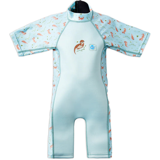 Neopren-Sun & Sea Suit "Playful Otters" mit Sonnenschutzfaktor 50+