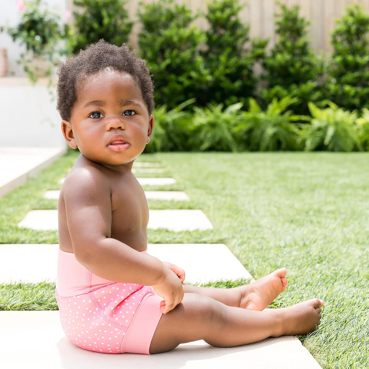 Neopren-Schwimmwindel "Pink Dotty"
