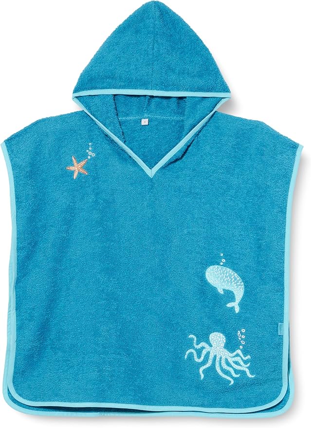 Bade-Poncho für Kinder "Meerestiere"