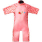 Neopren-Sun & Sea Suit "Strawberry Field" mit Sonnenschutzfaktor 50+