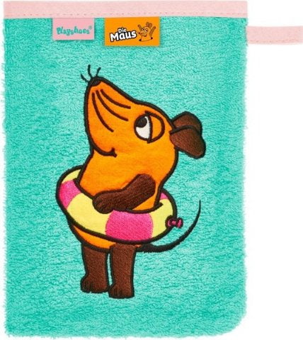 Waschhandschuh "Die Maus" Schwimmring