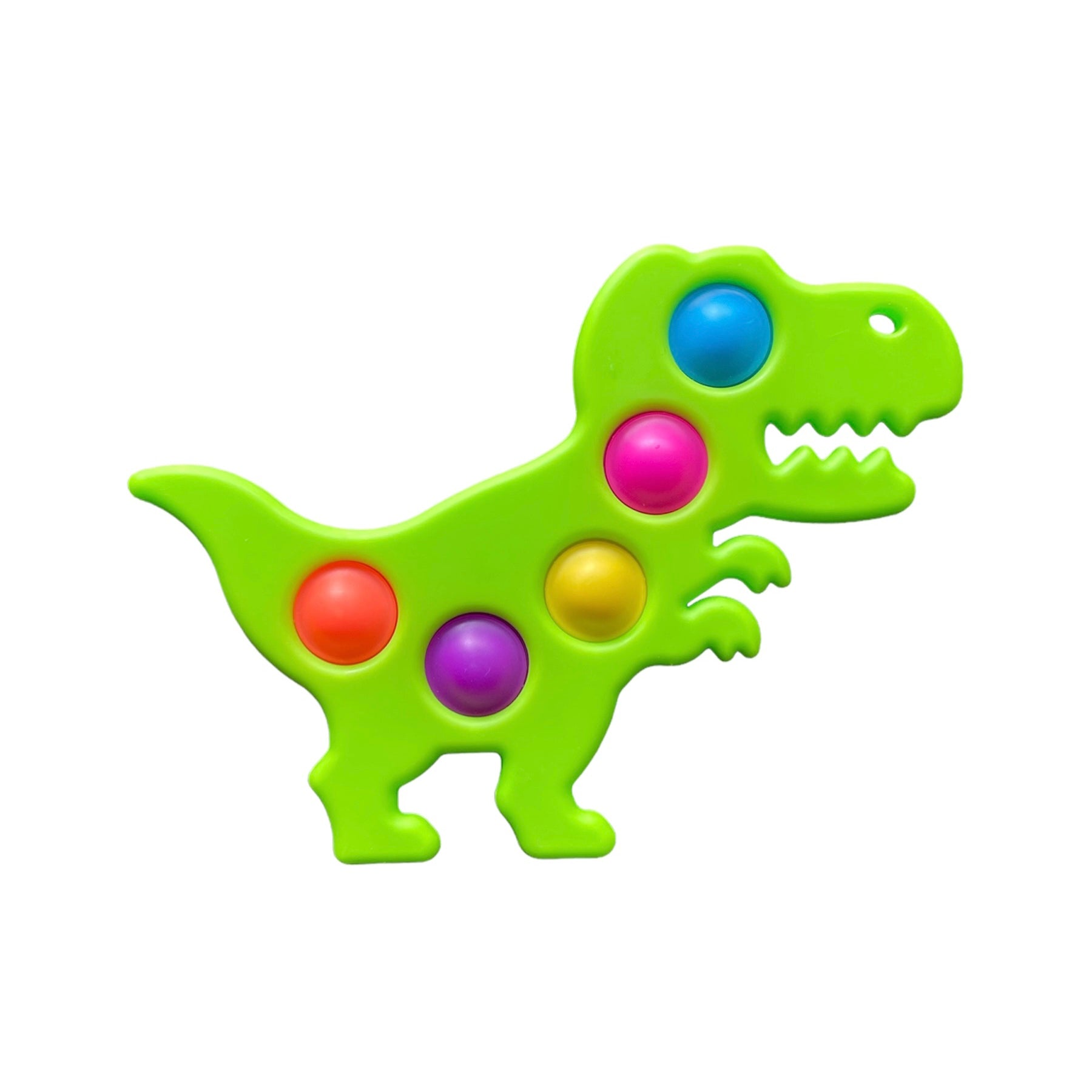 Fidget Dinosaurier in grün Push-Bubbles