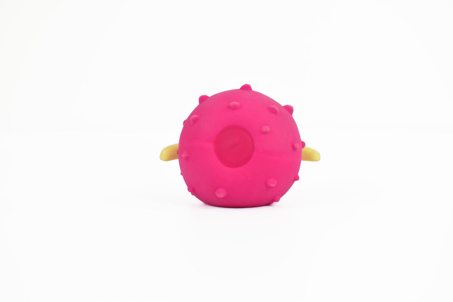 Kugelfisch-Ball in pink von hinten