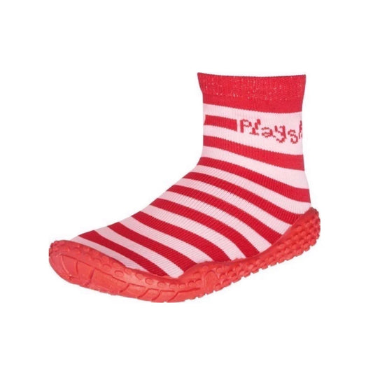 Aqua-Socken für Kinder mit rosa Streifen